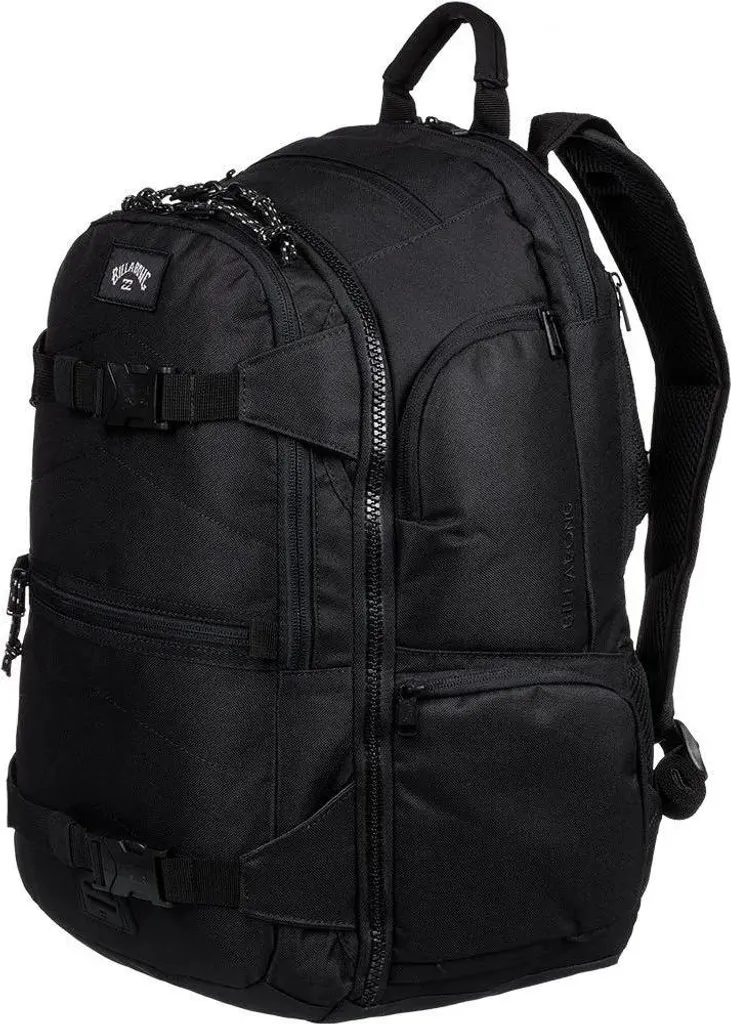 Billabong Combat Backpack One Size - Zaino Porta PC Nero Stealth - 3
