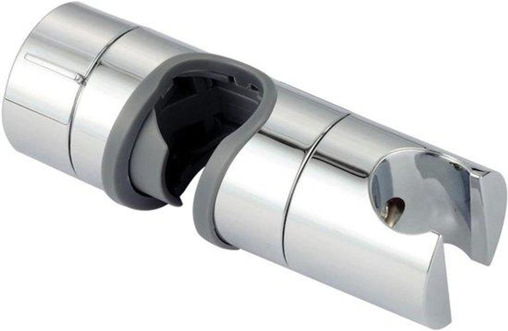 Duschehalter für 18-25 mm Rohrdurchmesser mit 360° drehbarer Kopfhalterung aus ABS-Kunststoff