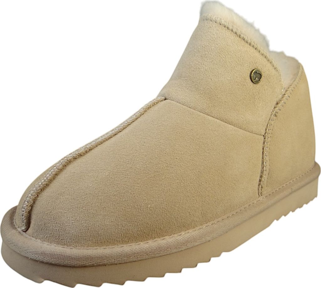 Warmbat Willow Pantoffels Dicht - Beige - Maat 39