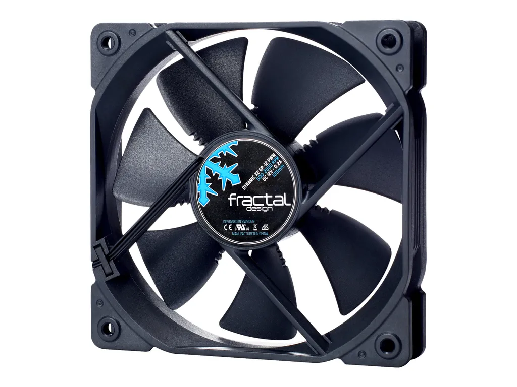 FRACTAL DESIGN Fractal Design Dynamic X2 GP-12 PWM Ventola per computer 12 cm Nero 1 pz