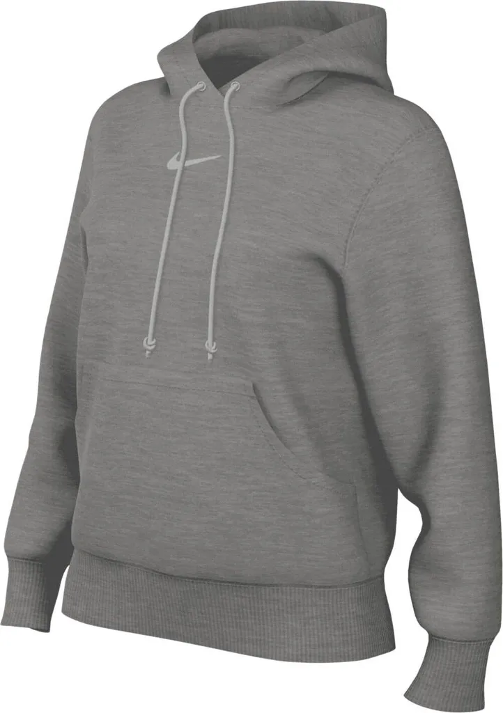Felpa Nike Phoenix Fleece Grigia HF6839-063 Donna | Stile Oversize L - 4