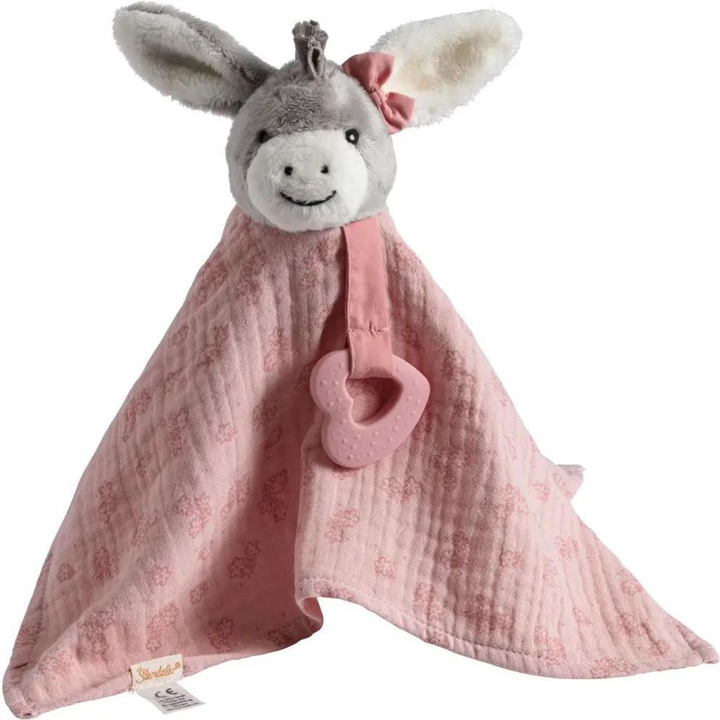 Sterntaler Kuscheltuch Esel Emmi Girl flora rose Trösterchen