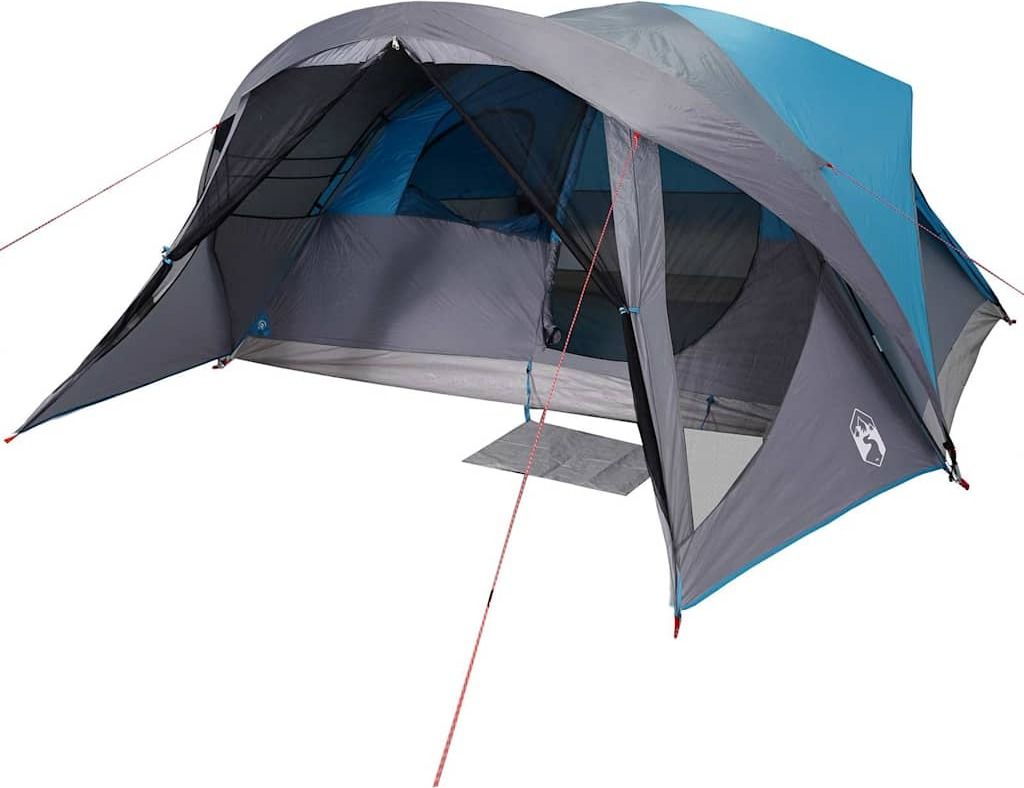 vidaXL Rodinný stan pro 6 osob Blue Waterproof Obrázek produktu 