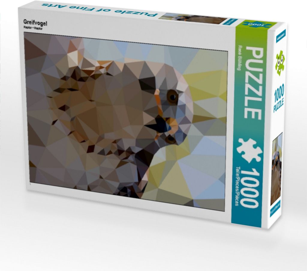 Calvendo Greifvogel 1000 Teile Puzzle hoch 480x640mm, Bühling René; 7331570