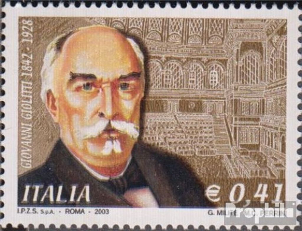 Briefmarken Italien 2003 Mi 2929 (kompl.Ausg.) postfrisch Giovanni Giolitti