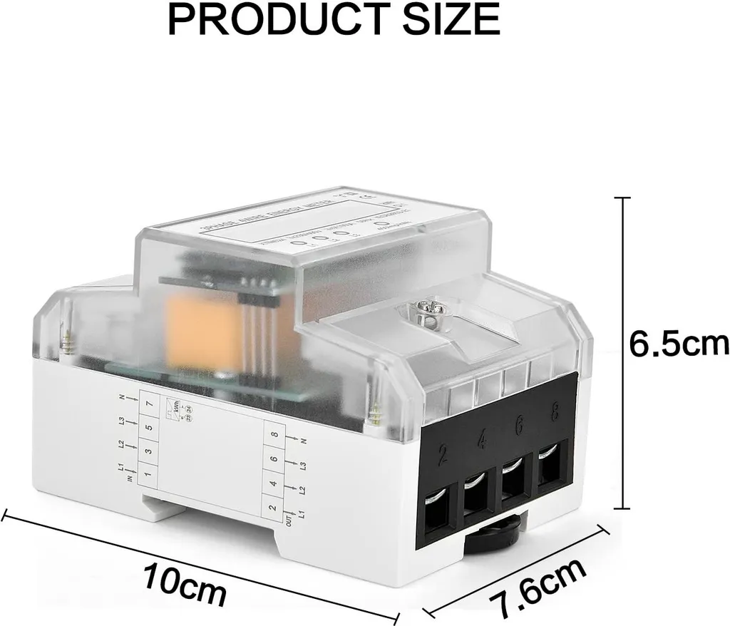 Compteur électrique pour pompe à chaleur et recharge auto triphasé