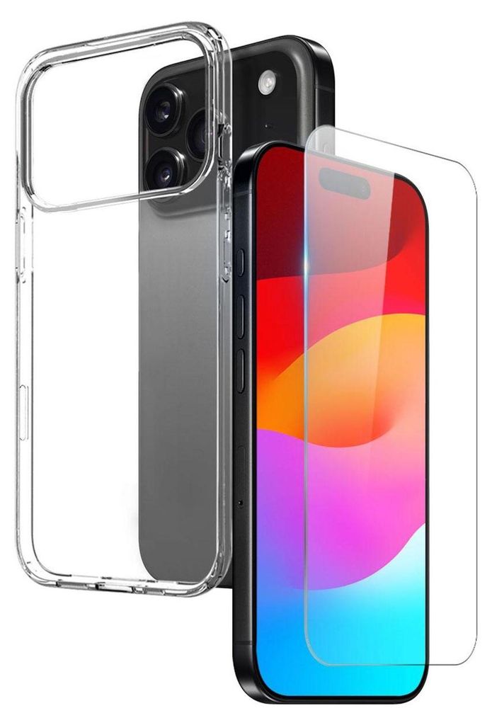 Coque de protection en silicone et TPU transparente pour Image du produit 