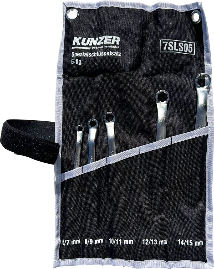 Kunzer Spezialschlüsselsatz, 5-tlg. 7SLS05