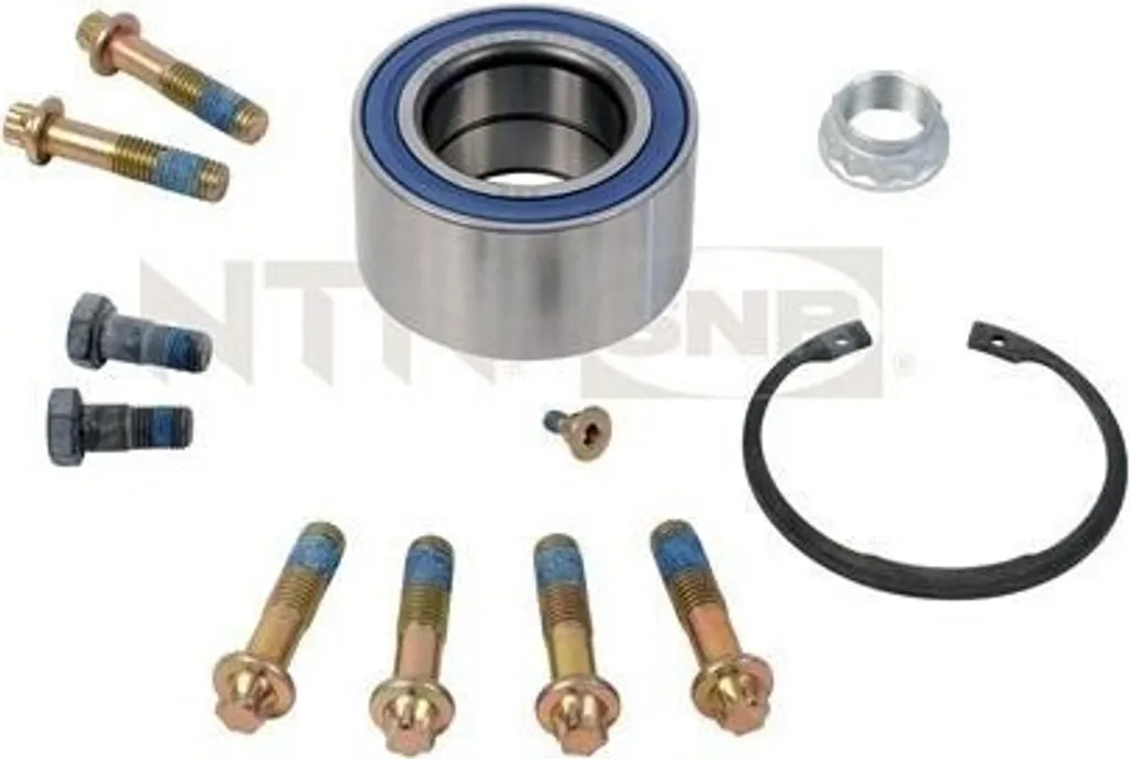 Réparer moyeu de roue Mercedes W210 avec le kit SNR R151.25 robuste 84mm
