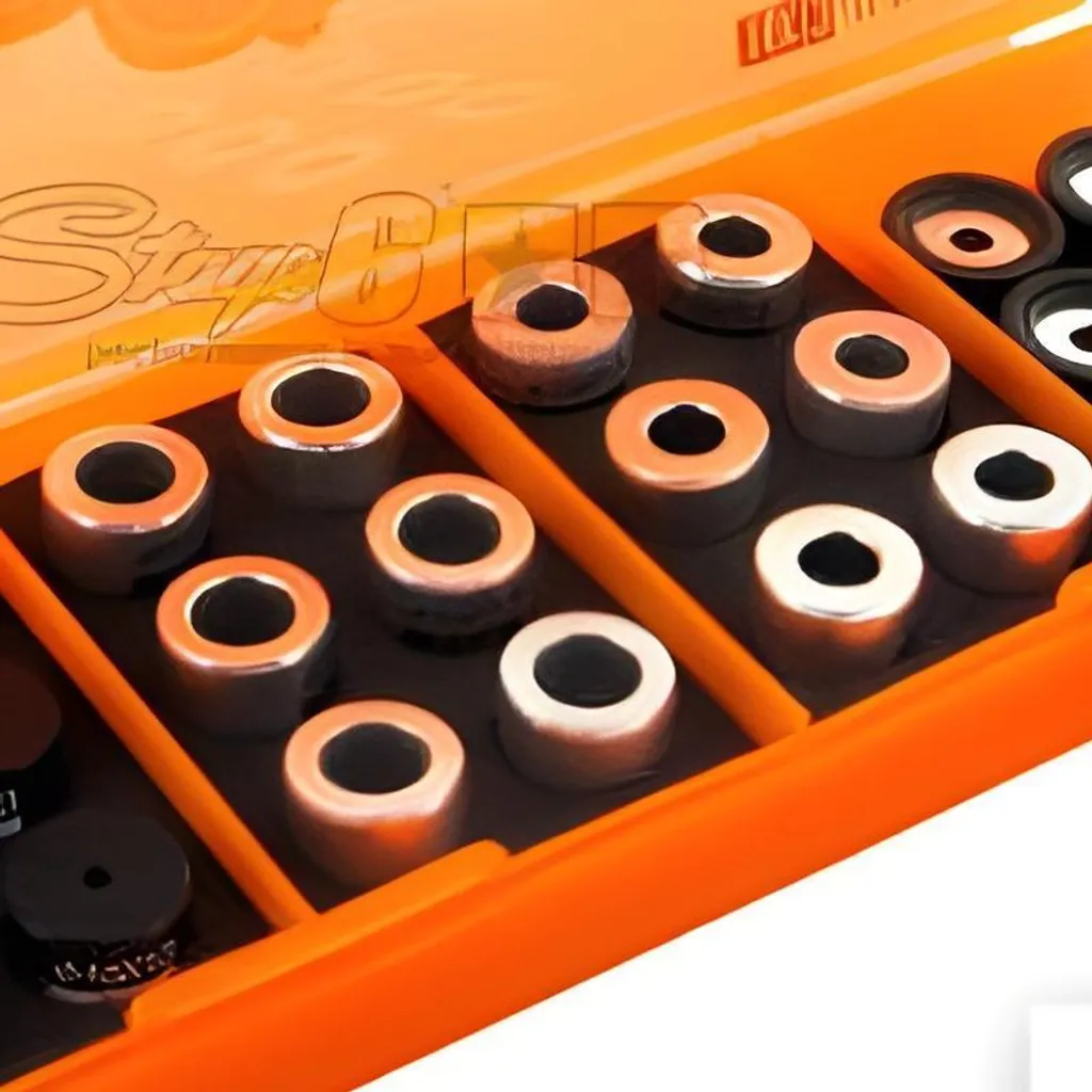 Kit Galets de Calibrage 16x13 mm Haute Résistance Poids Mixte 3-4.5g