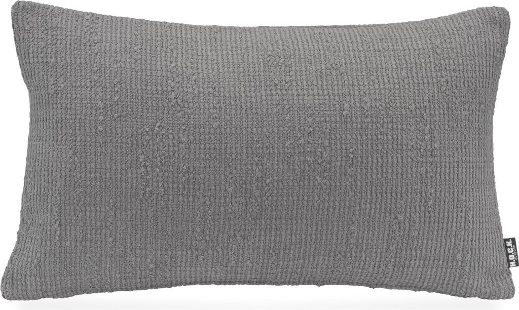 H.O.C.K. Marcal Outdoor + Indoor Kissen 50x30cm col. 07 dunkelgrau in&out
