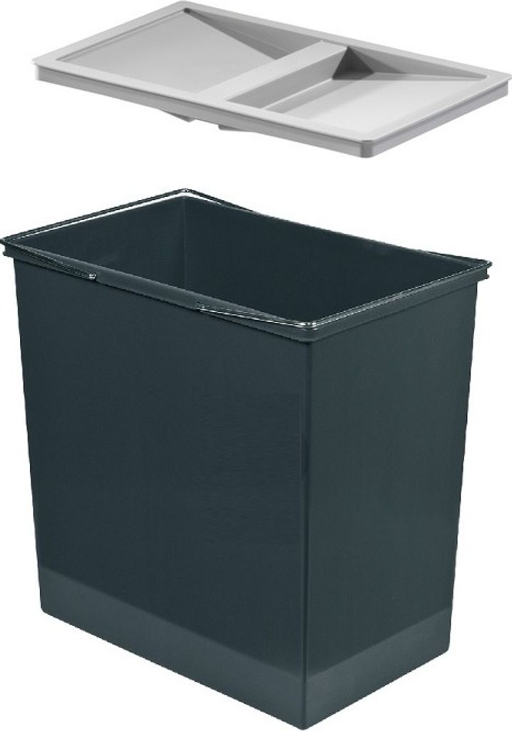 Hailo Inneneimer 1050209 dunkelgrau 24 Liter 345 x 220 x Obrázek produktu 