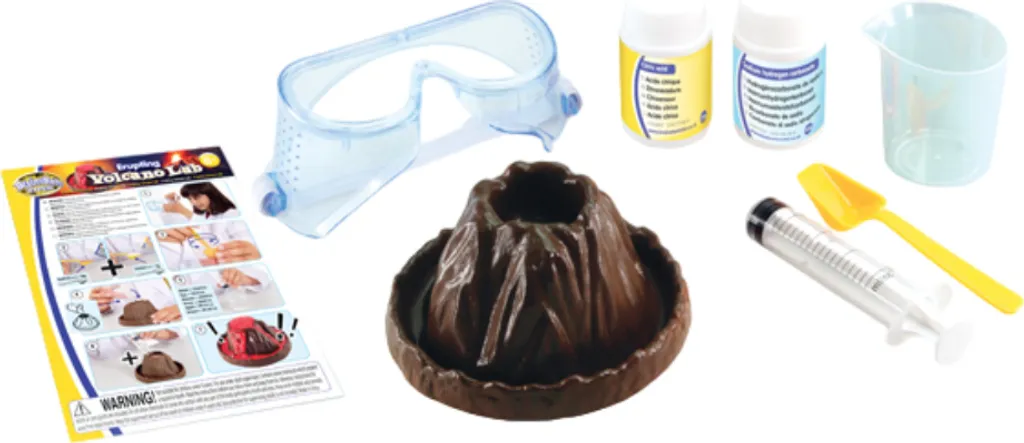 Série d'expériences éruption du volcan : kit éducatif complet pour enfant - 2