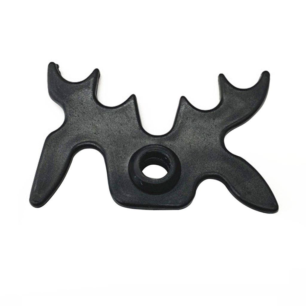 Rod Stick Frame Rack kreative dauerhafte Verwendung 2 Farben Billard Cue Rack Bridge Kopf für Billard -Hinweise-Schwarz