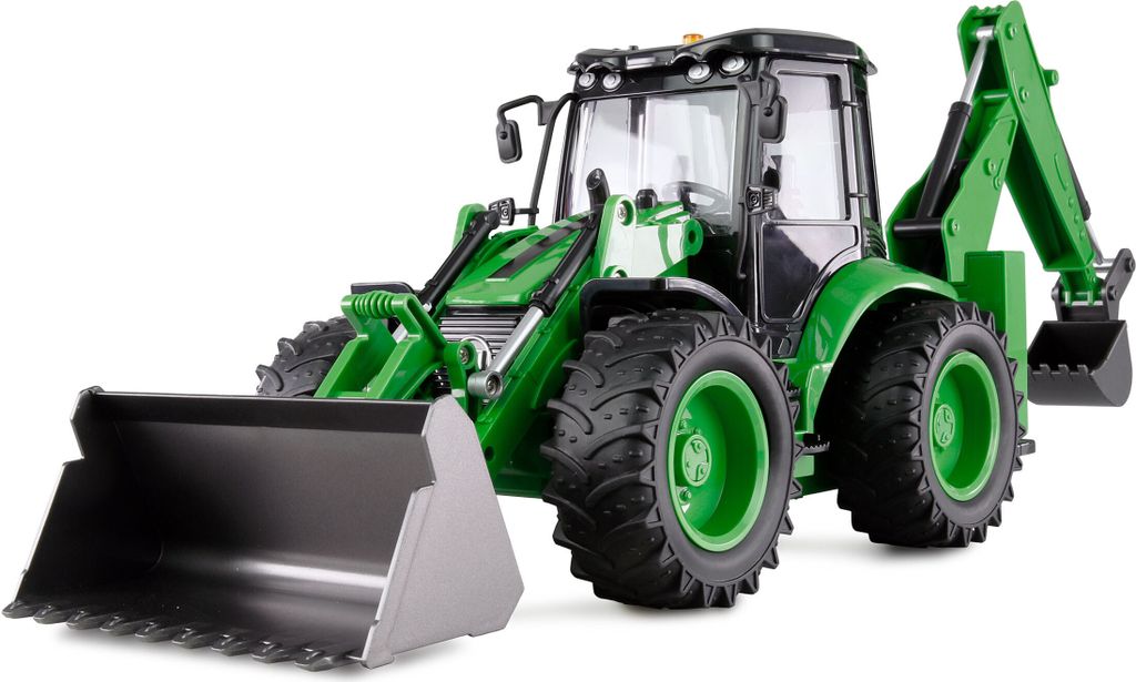 Amewi Baggerlader G1401E 1:14 RTR grün Image du produit 