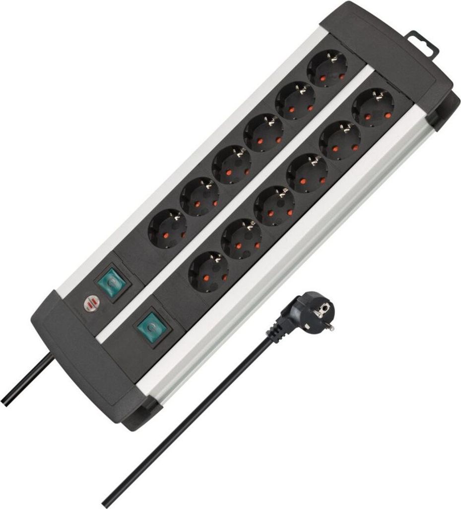 Brennenstuhl stekkerdoos Premium Duo-Alu-Line, 12 Productafbeelding 