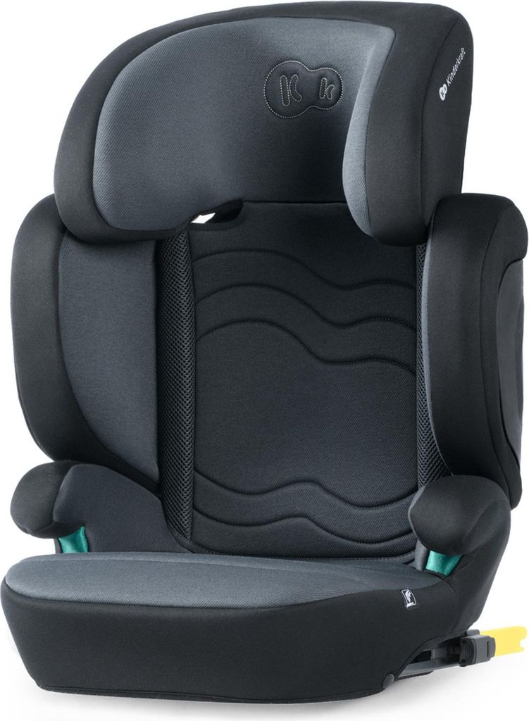 Kinderkraft XPAND 2 i-Size Kindersitz (100-150 cm) - ISOFIX - DUO EXPAND SYSTEM - SPS & H-GUARD SYSTEM - ab 3,5 bis 12 Jahre - Schwarz