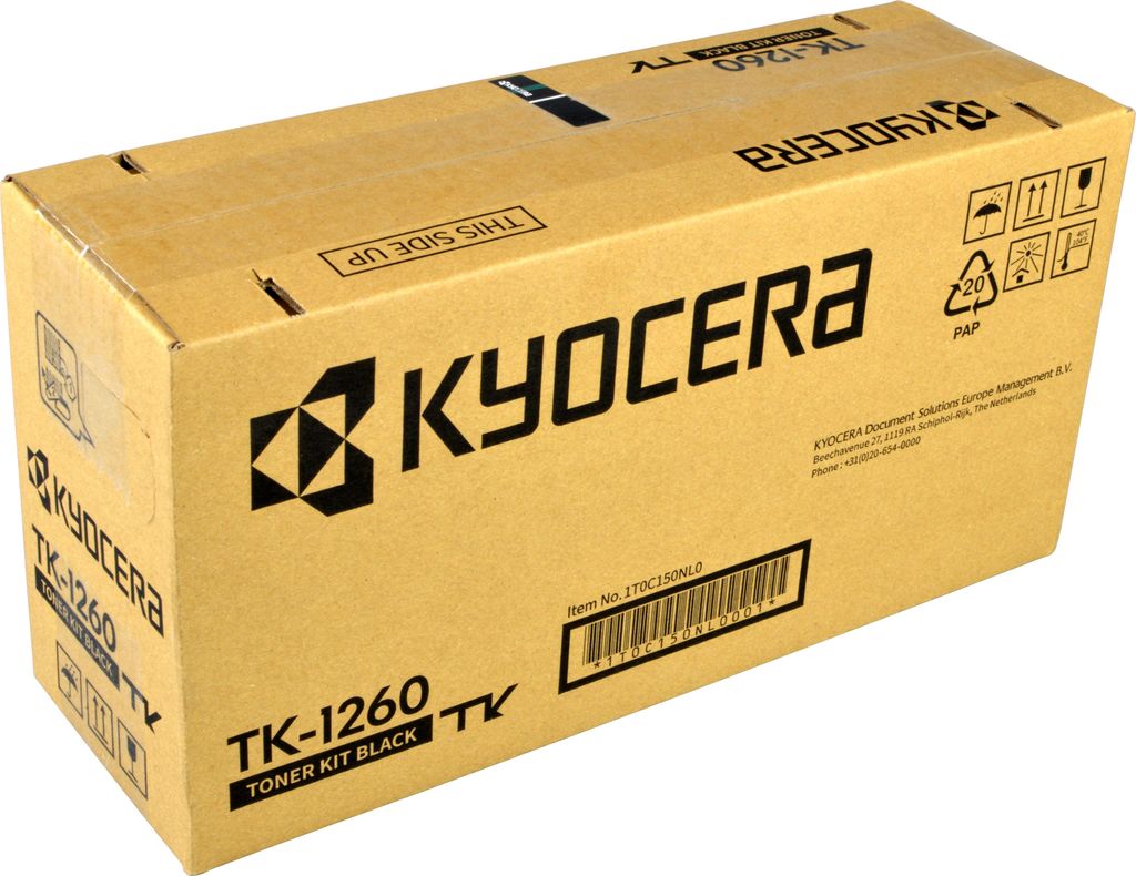 KYOCERA TK-1260, 10000 Seiten, Schwarz, 1 Stück(e) Produktbild 