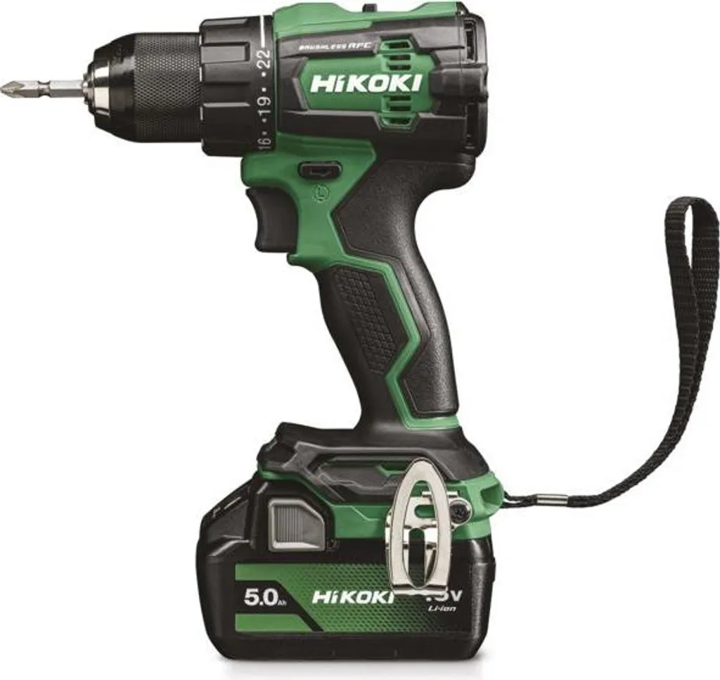 Perceuse à Percussion Hikoki 18V Brushless 70Nm DV18DE Robuste - 7