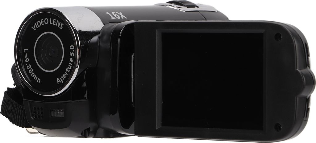 Videokamera Camcorder Full HD Kamera Recorder 270° drehbar 2,7 Zoll Farbbildschirm 16X Zoom Digital Camcorder