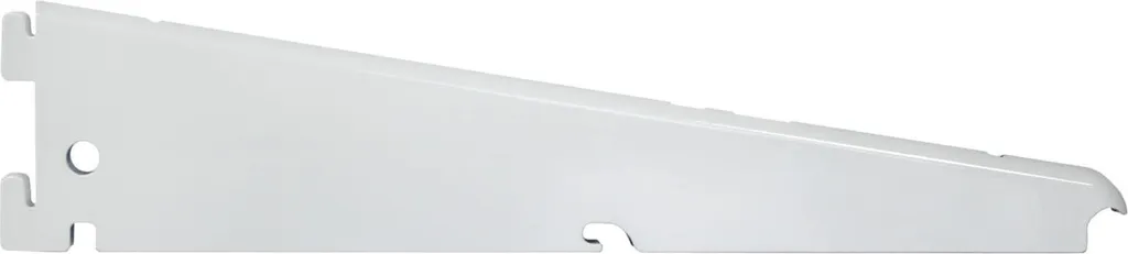 Support d'étagère filaire blanc pour dressing et buanderie modulable - 2