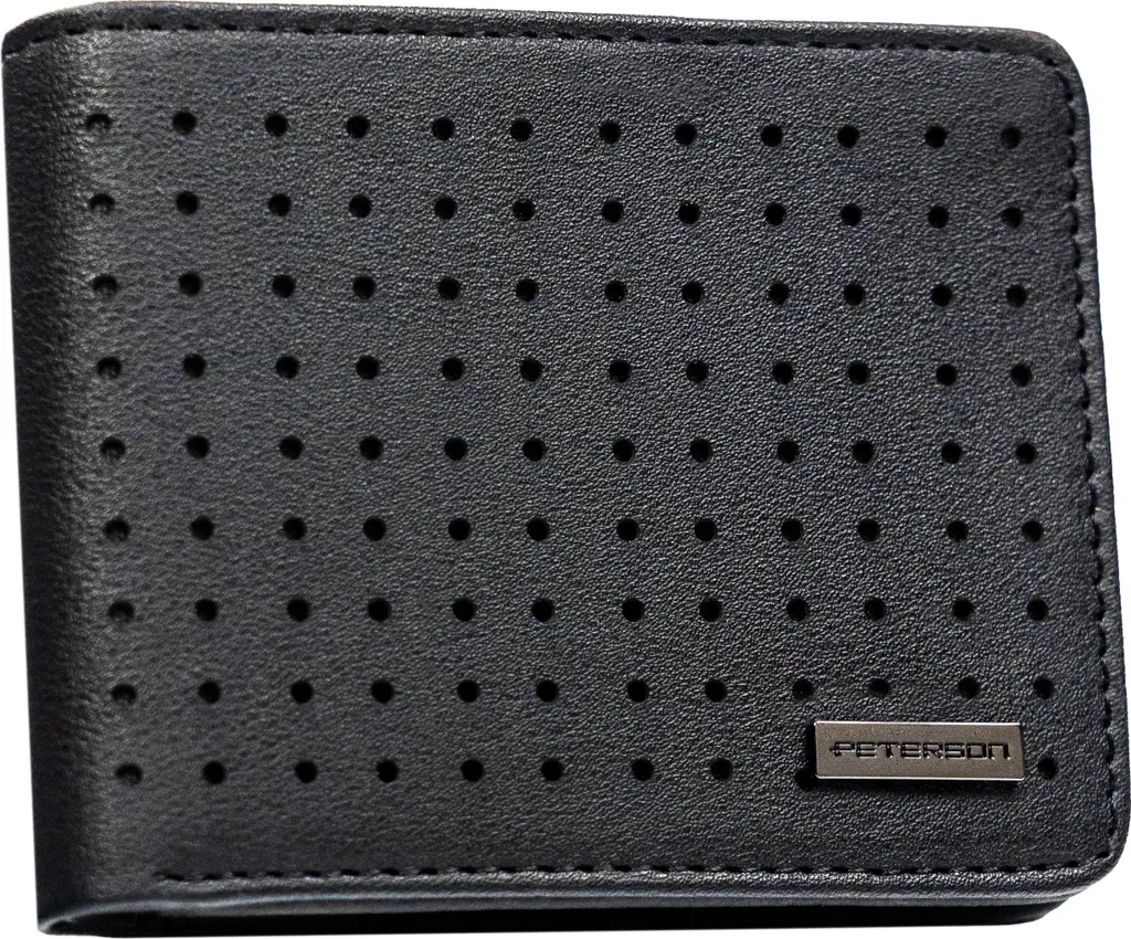 Elegante Portafoglio Uomo Peterson PTNEH03Z78933 Pelle e RFID