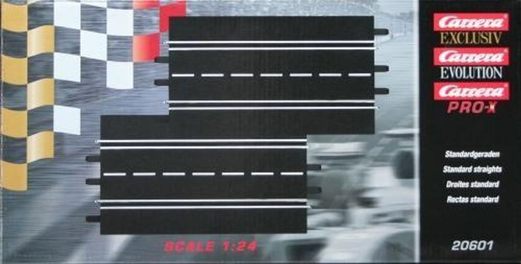 Standardgeraden (2 Stück) 20601, Carrera EXCLUSIV / EVOLUTION