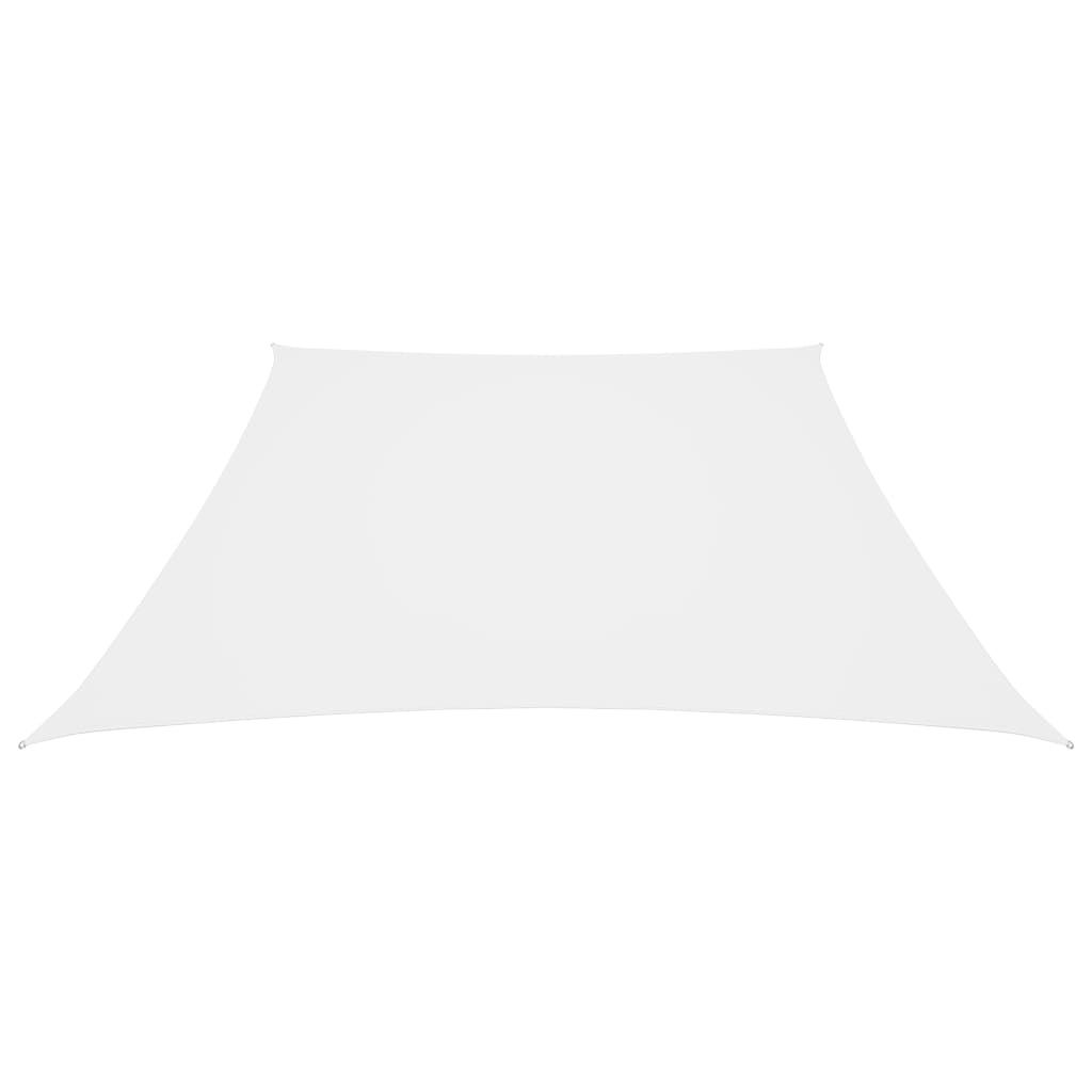 vidaXL Markiza z tkaniny Oxford trapezowa 2/4x3 m biała Zdjęcie produktu 