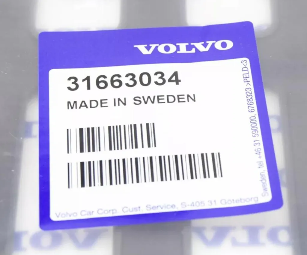 Support Plaque Immatriculation pour Volvo XC40 - Idéal Remplacement Choc