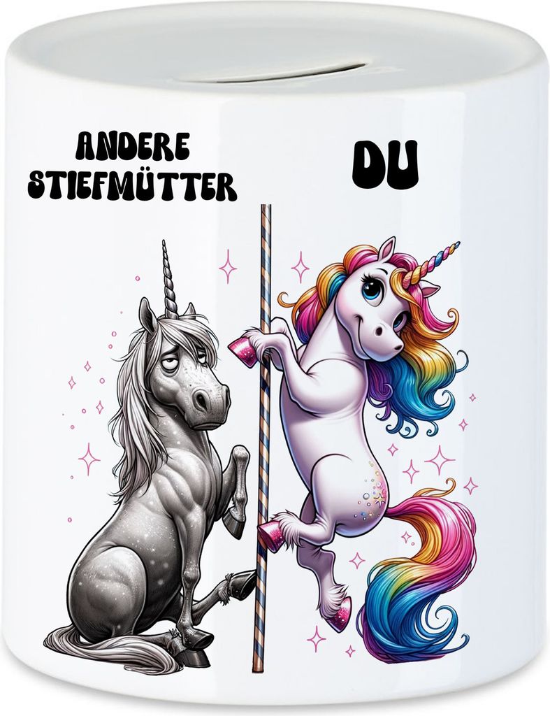 Andere Stiefmütter Du Einhorn Spardose Stiefmama Einzigartig Stiefkinder