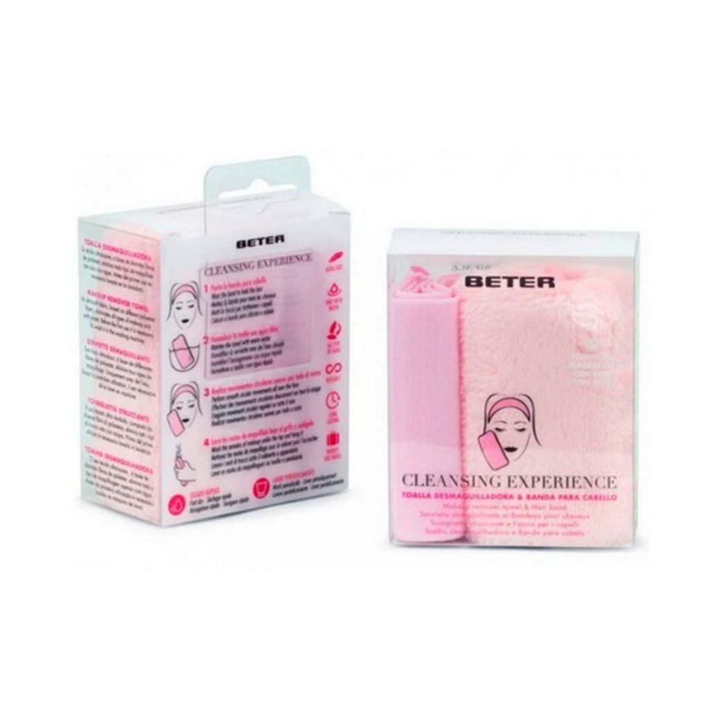 Beter Cleansing Experience Makeup Remover Towel & Hair Band