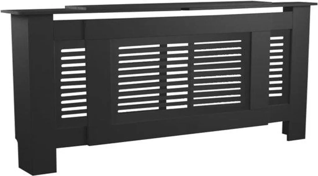 Housse de radiateur extensible blanche en métal - Traction complète 70cm