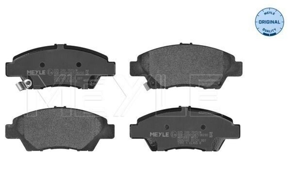 MEYLE 025 249 7915/W Bremsbeläge Vorne für HONDA Jazz III Schrägheck (GE, GG, GP, ZA) JAZZ IV (GK) INSIGHT (ZE) JAZZ V (GR) CR-Z (ZF) City Limou...