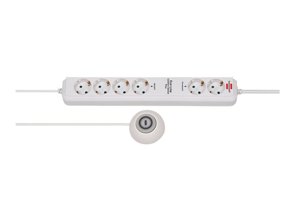 Bâti de prises 6x Eco-Line Comfort Switch Plus EL CSP 24 Image du produit 
