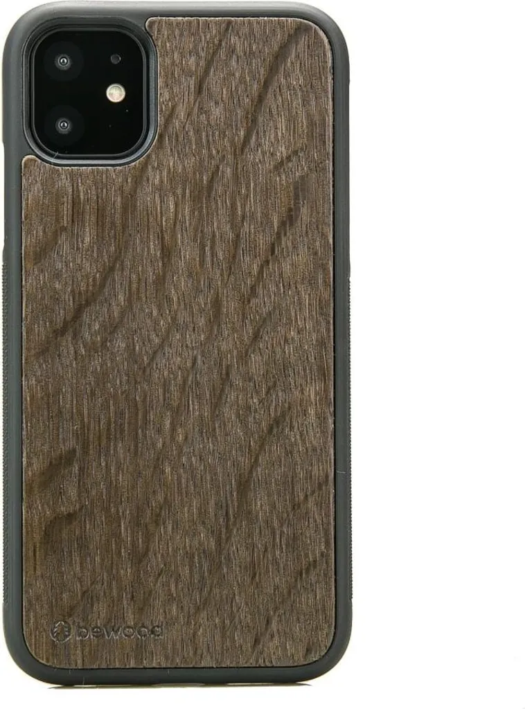 Custodia iPhone 11 in Quercia Fumé | La Cover che Racconta una Storia
