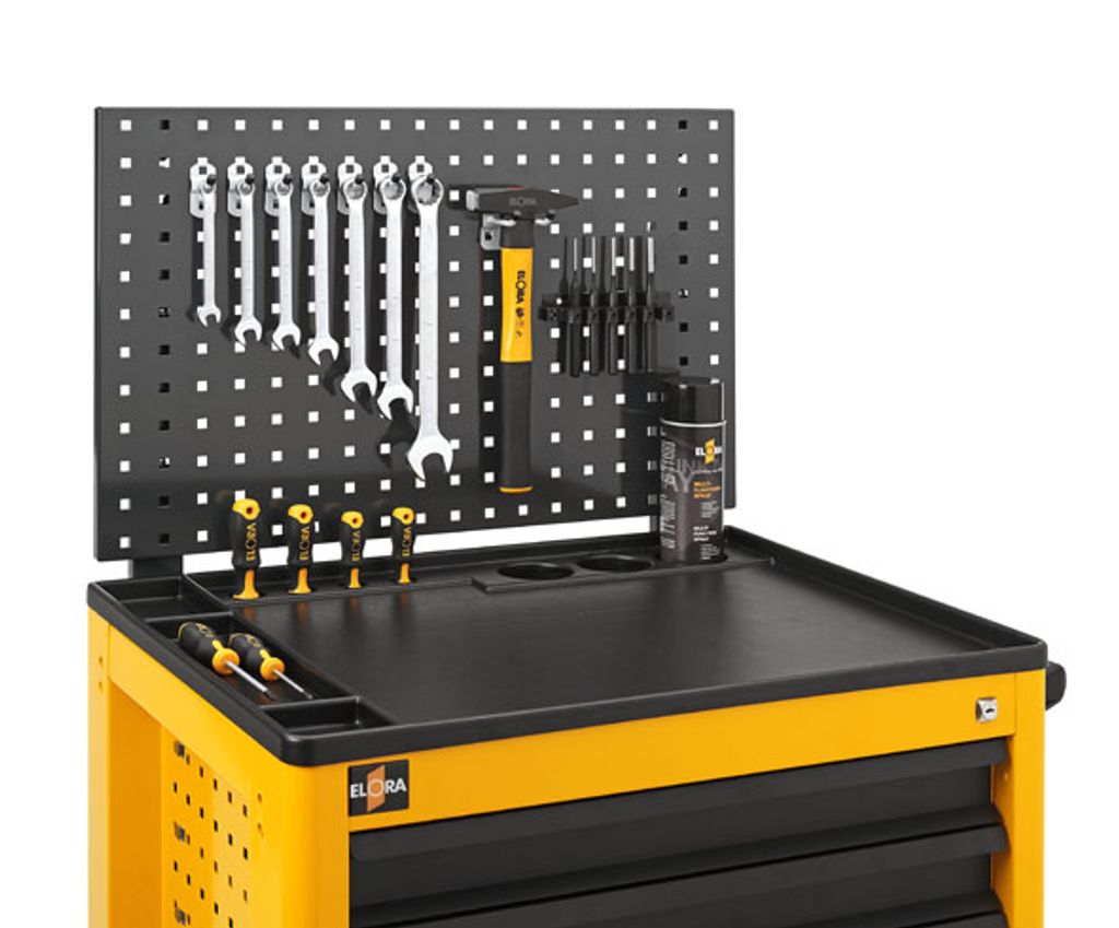 Elora Rückwand für Werkzeugwagen Super Caddy und ToolJet, ELORA-1220-RW