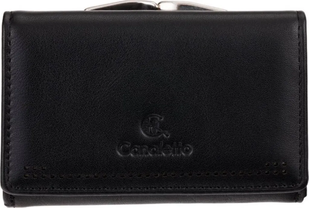 Portefeuille en cuir pour homme Canaletto PD1224P51 au design perforé