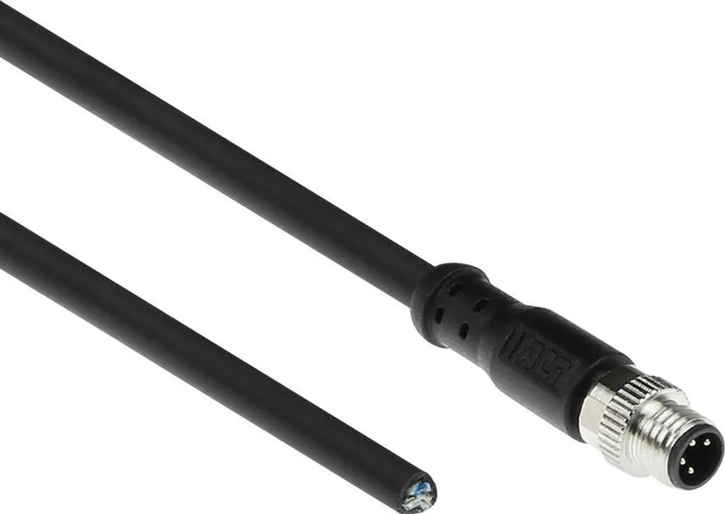Cavo Sensore M8 4 Pin Maschio 5m ACT SC3109 - Ultraflex TPE Schermato