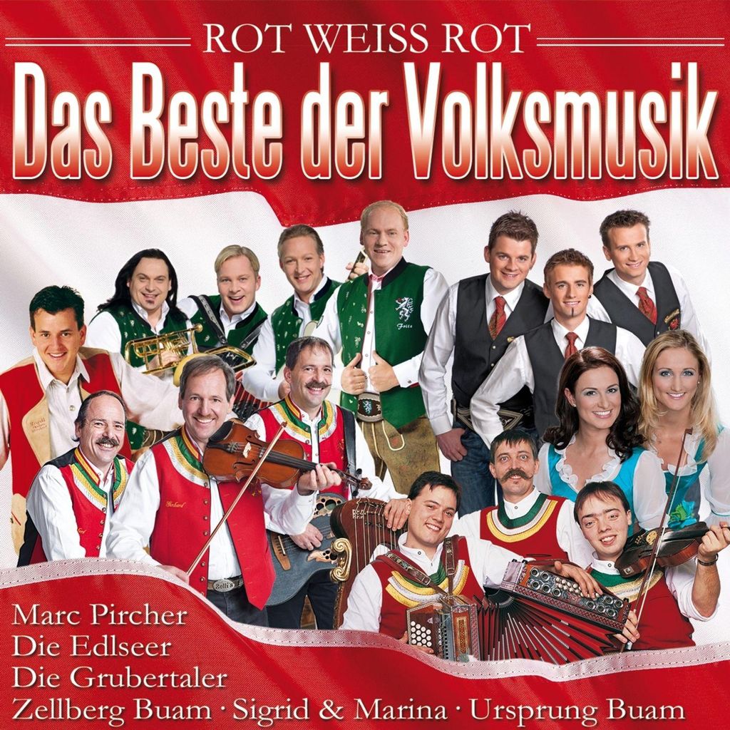 Das Beste der Volksmusik - rot weiß rot 2er-CD
