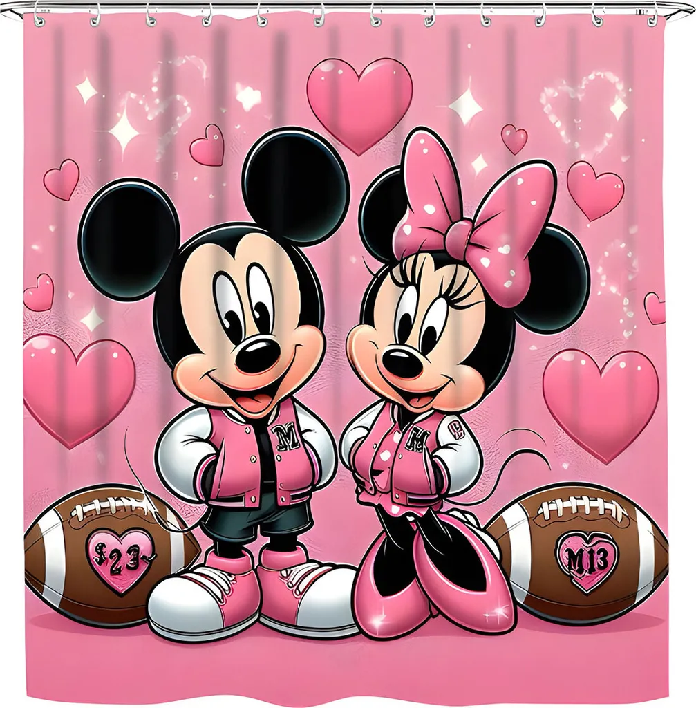 Tenda Cameretta e Bagno Disney 180x180 cm - Mickey Minnie & Calcio Soft