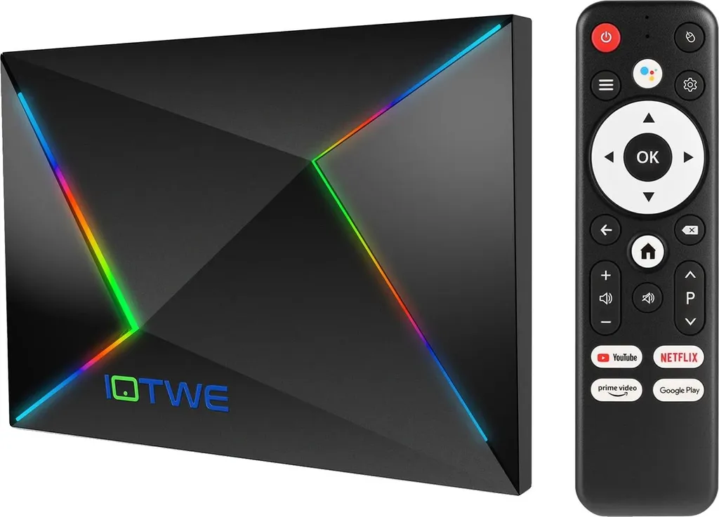 TV Box, risoluzione 8K, processore octa-core, R69PLUS 4 GB 64 GB