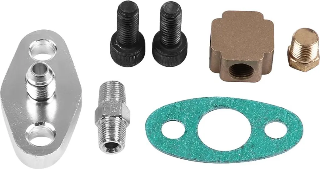 Set di linee di alimentazione del turbo olio, resistenza al calore, lunga durata per T3 T4 T70 T66 T04E T61 T76 T04B - 5
