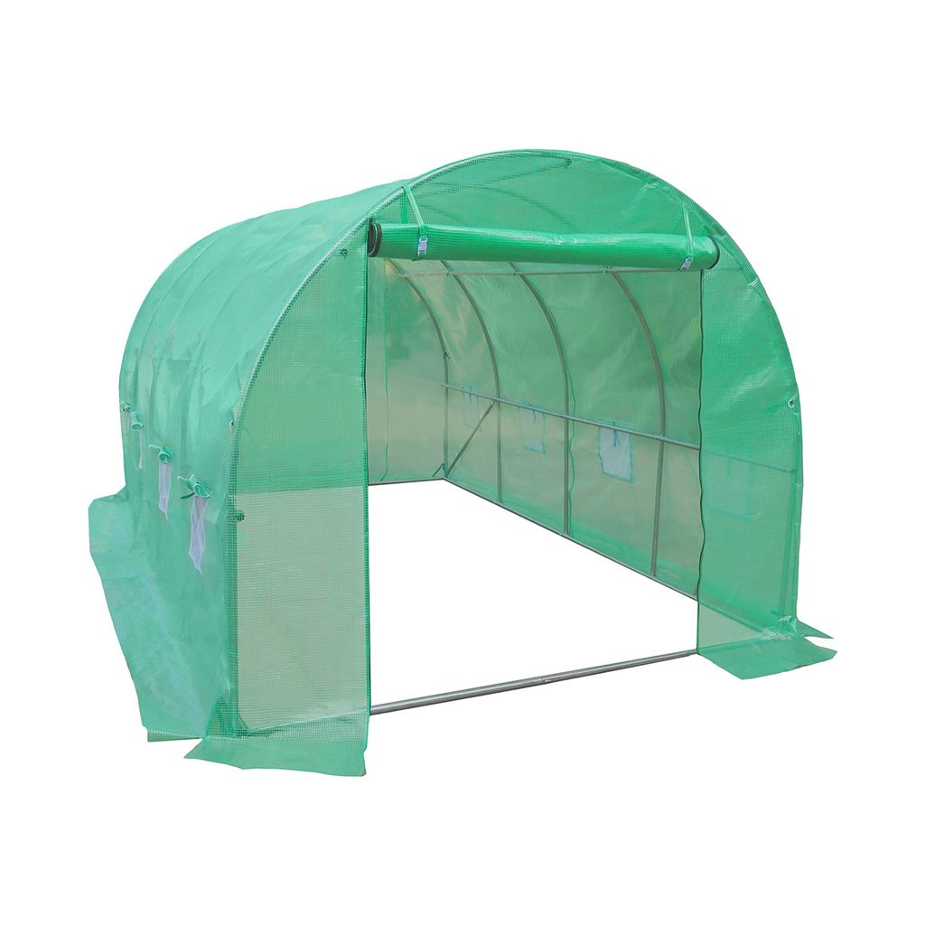 nabbi Záhradný fóliovník Greenhouse 450x300x200 cm - zelená Obrázok produktu 