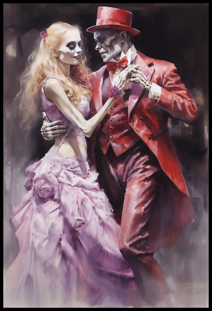Plakat 61x90,5cm Ewiger Tanz am Ende