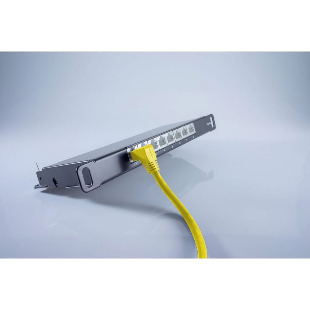 shiverpeaks BASIC-S Patchkabel, Kat. 6, S/FTP, gelb, 0,50 m