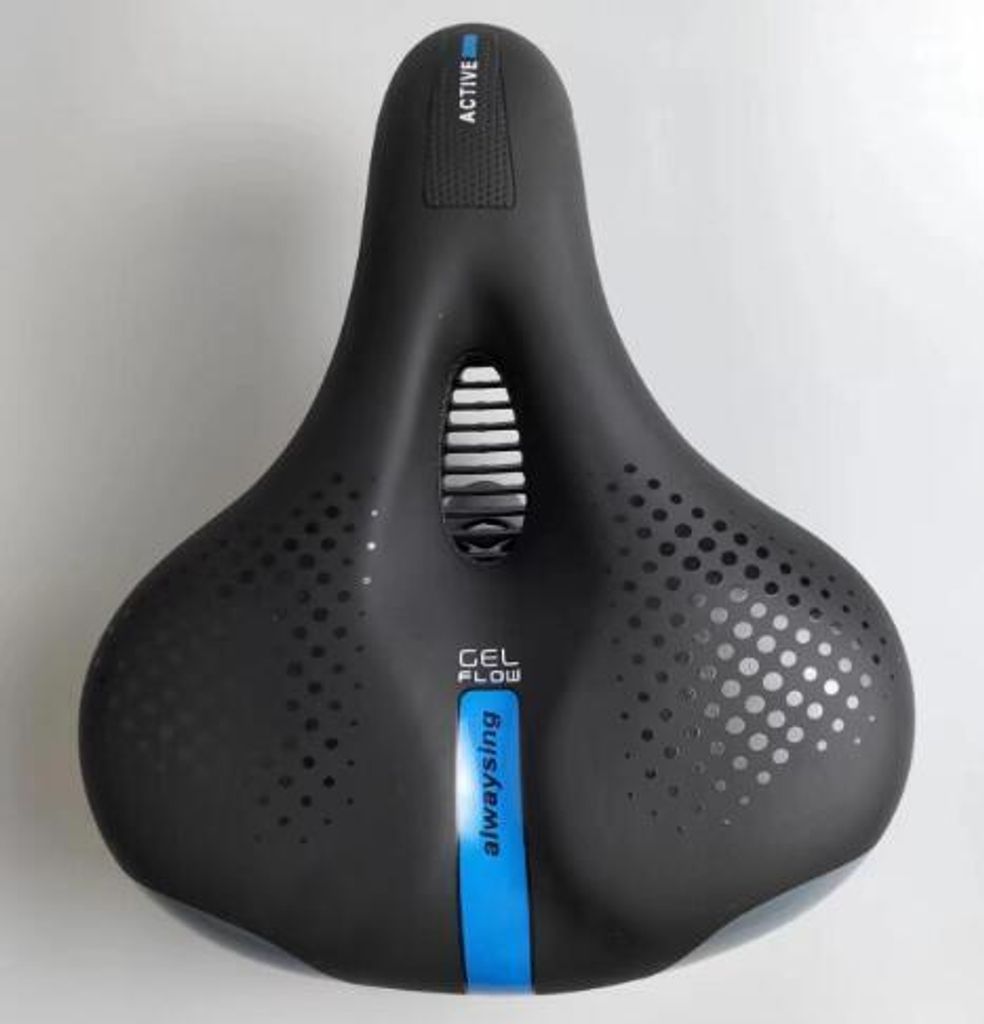 Mountainbike-Sitzkissen, Gel, stossdaempfendes Ballsitzkissen, dicker Sattelsitz, Fahrradausruestung, Zubehoer, Sitz šC bequem und atmungsaktiv