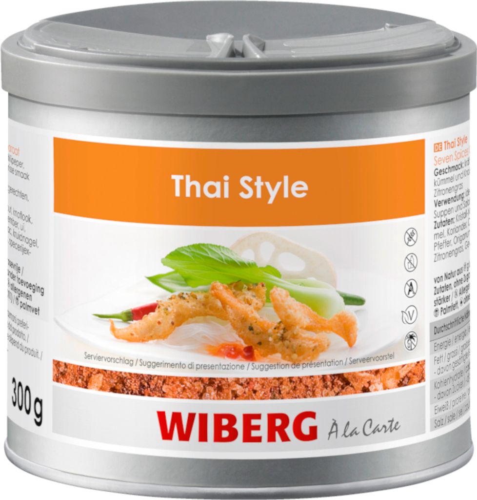 Wiberg Thai Style Seven Spices aromatische Gewürzzubereitung 300g