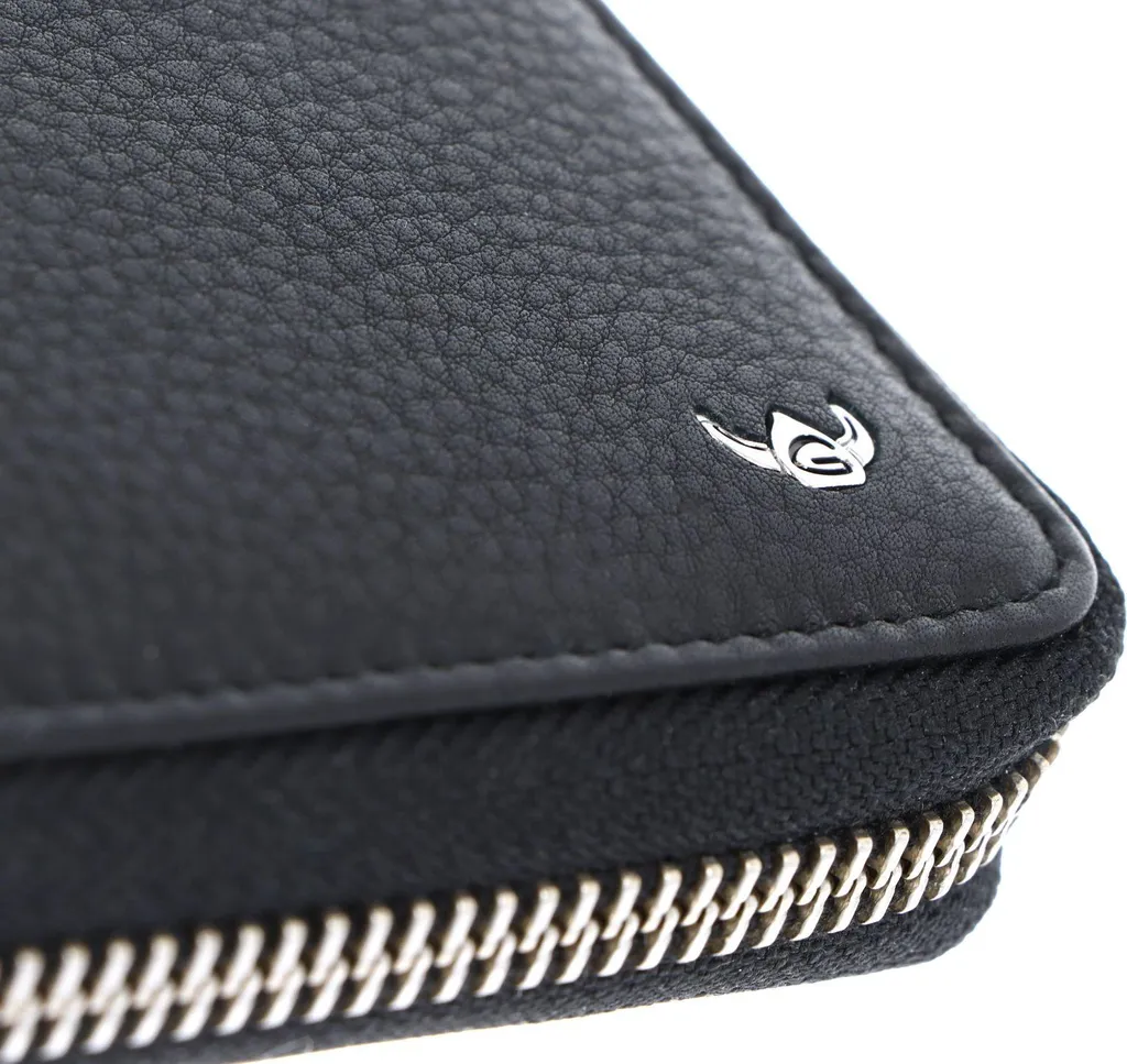 Golden Head Capri 1367 Portafoglio Pelle Nero RFID Protect - Originale - 6