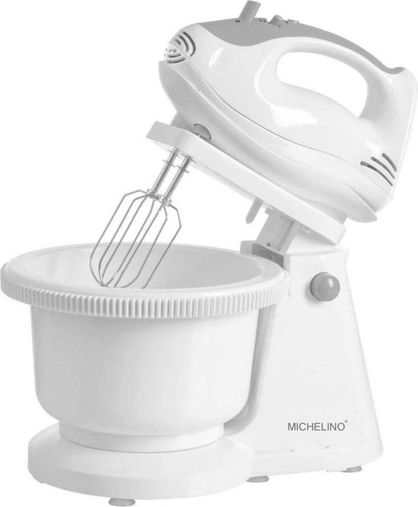 Michelino Standmixer-Set Handmixer + Rührschüssel 74365 Produktbild 