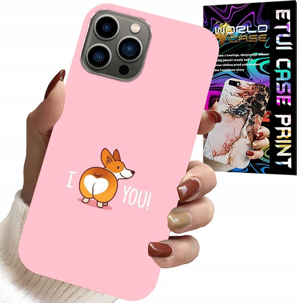 Fall Für Iphone 13 Pro Max - Lustige Designs Ich Liebe Dich Hund Fall